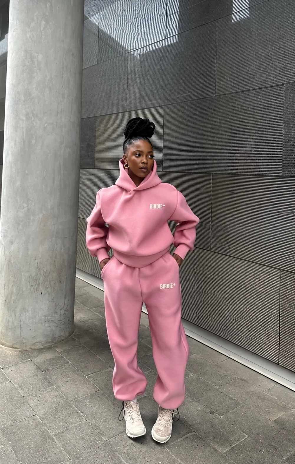 Blush BIRDIE hoodie set