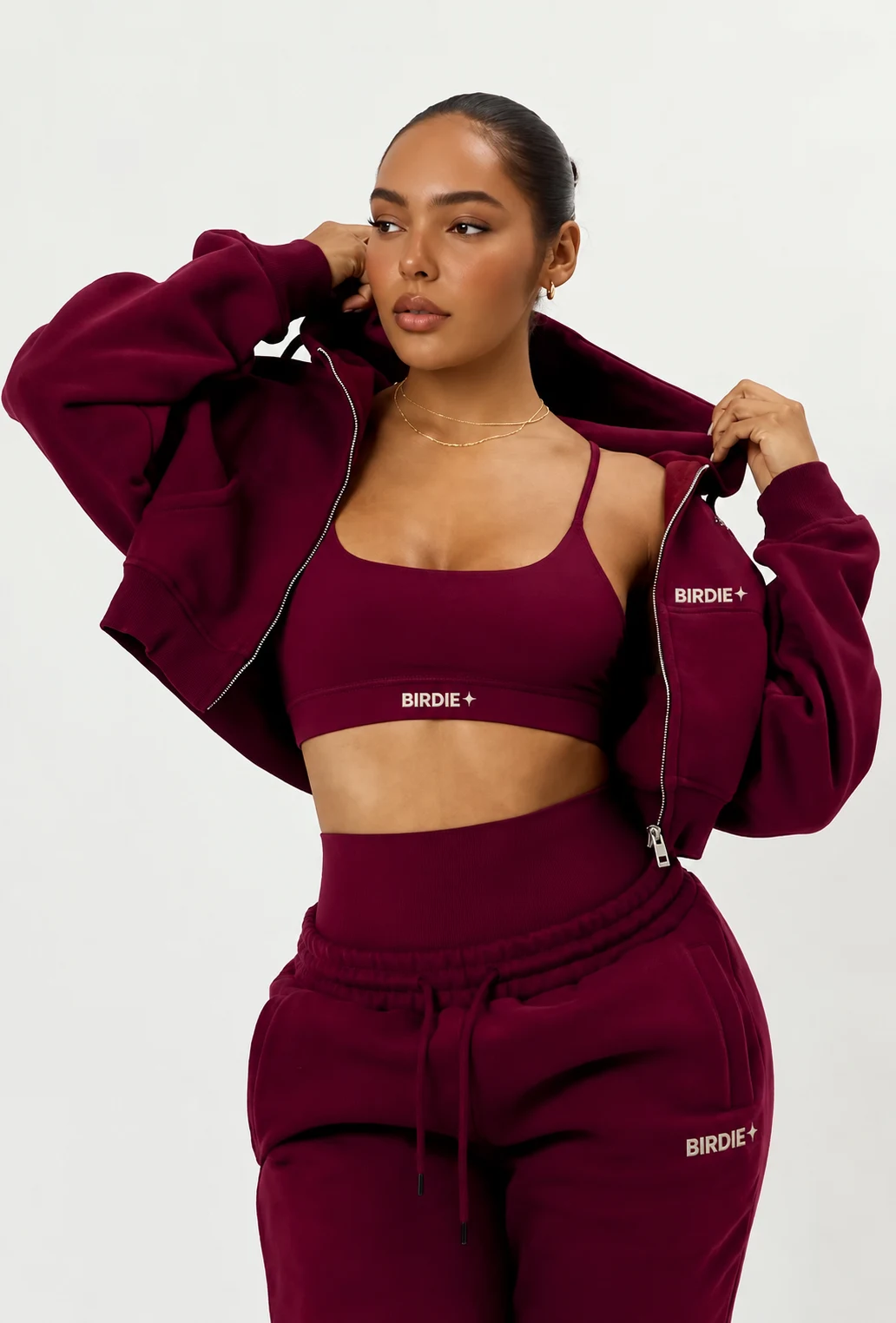 Berry BIRDIE layering edit